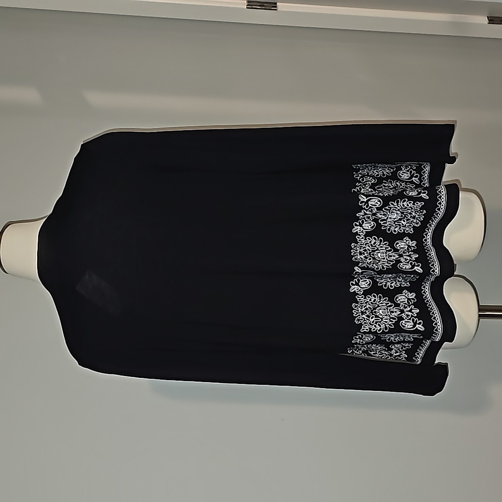 Cupio long sleeved open sweater black & white soft & Comfy NWT - Picture 6 of 13